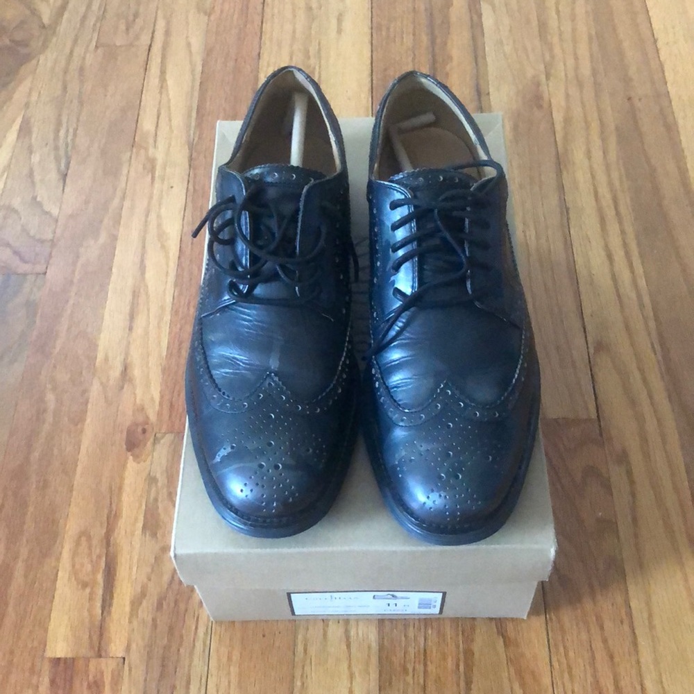 Cole Hana Lunargrand Long Wingtip Shoes